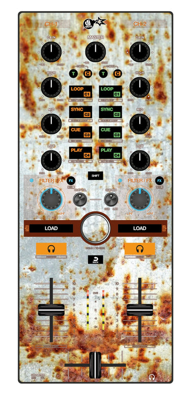 Reloop Mixtour Skin In-Rust-Rial